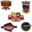 1" Custom Lapel Pins - Offset Full Color | https://www.bestnamebadges.com
