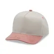 5 Panel Suede Cap | https://www.bestnamebadges.com