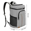 Dual Compartment 28 Can Insulated Cooler Backpack | https://www.bestnamebadges.com