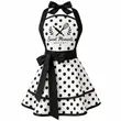 Classic Stripe Double Layer Cotton Aprons | https://www.bestnamebadges.com