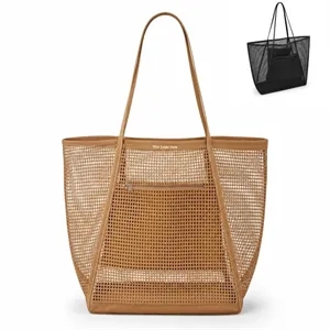 Foldable Mesh Beach Tote Bag