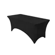 8' 4 Side Rectangle Stretchy Fitted Table Cloth | https://www.bestnamebadges.com