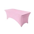 8' 4 Side Rectangle Stretchy Fitted Table Cloth | https://www.bestnamebadges.com