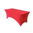 8' 4 Side Rectangle Stretchy Fitted Table Cloth | https://www.bestnamebadges.com