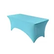 8' 4 Side Rectangle Stretchy Fitted Table Cloth | https://www.bestnamebadges.com