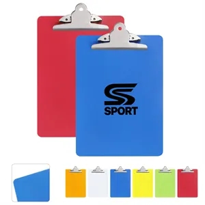 A4 Standard Size Plastic Clipboard W/ Metal Clip
