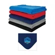 Faircrest Fleece Blanket | https://www.bestnamebadges.com