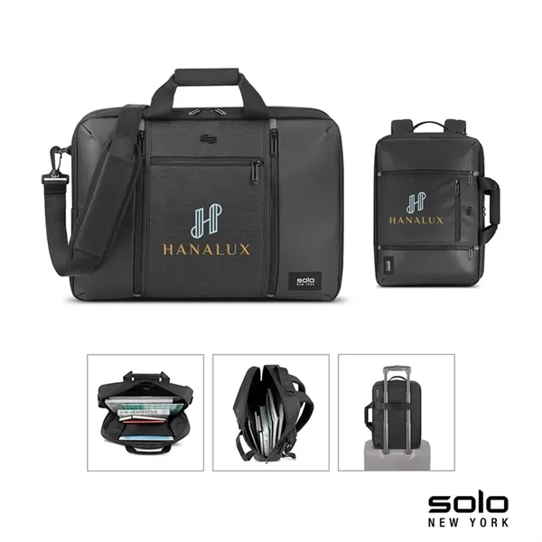 Solo New York Highpass Hybrid Briefcase Backpack