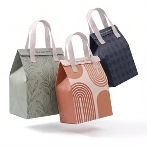 Aluminum Foil Nonwoven Tea Tote Bag