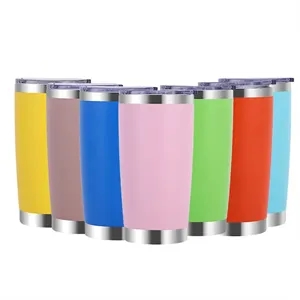 20oz Double-wall Stainless Steel Car Beer Tumbler