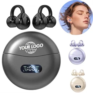 Bluetooth Open Ear Clip-On Wireless Earbuds