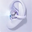 Bluetooth Open Ear Clip-On Wireless Earbuds | https://www.bestnamebadges.com