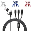 4ft USB-C Multi Charging Cable | https://www.bestnamebadges.com