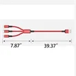 4ft USB-C Multi Charging Cable | https://www.bestnamebadges.com