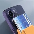 Magnetic Leather Phone Stand with Card Wallet | https://www.bestnamebadges.com