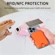 Magnetic Phone Wallet Holder | https://www.bestnamebadges.com