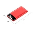 10000mAh Slim Power Bank with 4-in-1 Cable and Flashlight | https://www.bestnamebadges.com
