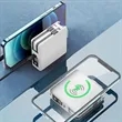 Power Bank with Built-In Wall Charger & Wireless Charging | https://www.bestnamebadges.com