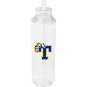 Carol Recycled RPET Sports Bottle w/ Straw 30oz