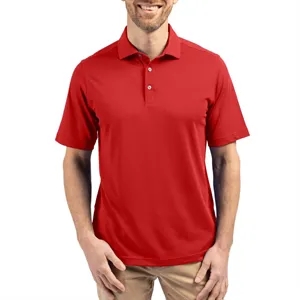 Cutter & Buck Men's Virtue Recycled Featherlight Pique Polo