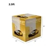 Rotating 3D Fabric Cube Display Hardware 2.5ft | https://www.bestnamebadges.com