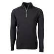 Cutter & Buck Men's Adapt Recycled Soft Knit Quarter Zip | https://www.bestnamebadges.com