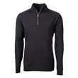 Cutter & Buck Men's Adapt Recycled Soft Knit Quarter Zip | https://www.bestnamebadges.com