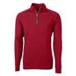 Cutter & Buck Men's Adapt Recycled Soft Knit Quarter Zip | https://www.bestnamebadges.com