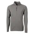 Cutter & Buck Men's Adapt Recycled Soft Knit Quarter Zip | https://www.bestnamebadges.com