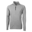 Cutter & Buck Men's Adapt Recycled Soft Knit Quarter Zip | https://www.bestnamebadges.com
