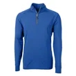 Cutter & Buck Men's Adapt Recycled Soft Knit Quarter Zip | https://www.bestnamebadges.com