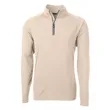 Cutter & Buck Men's Adapt Recycled Soft Knit Quarter Zip | https://www.bestnamebadges.com