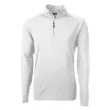 Cutter & Buck Men's Adapt Recycled Soft Knit Quarter Zip | https://www.bestnamebadges.com