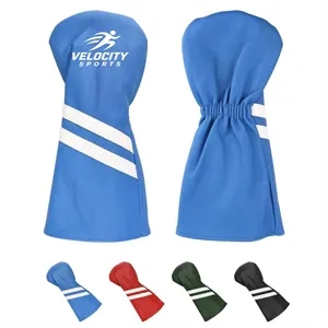 Custom PU Leather Golf Head Cover Wood Driver Headcovers