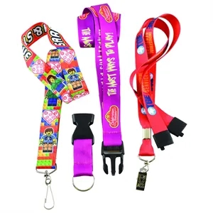 3/4" Full Color Sublimation Lanyard