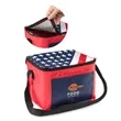 American Flag Lunch Bags | https://www.bestnamebadges.com