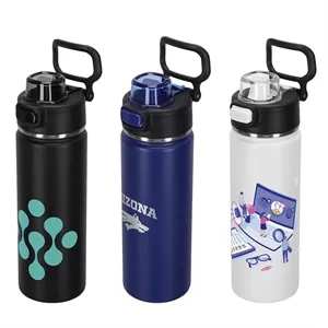 Austin 20 oz Eco-Friendly Leak-proof Vacuum Bottle w/ Push-B