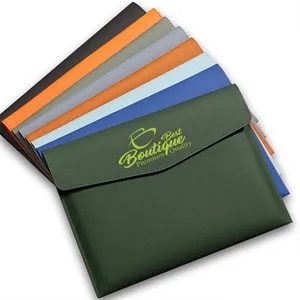 PU Leather A4 File Document Holder Envelope Case