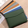 PU Leather A4 File Document Holder Envelope Case | https://www.bestnamebadges.com