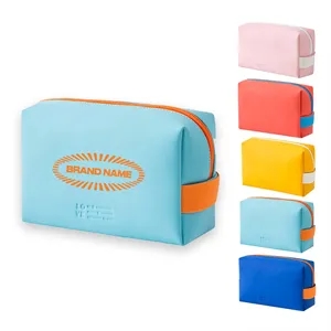 Cosmetic Wash Bag PU Waterproof Organizer Pouch Women