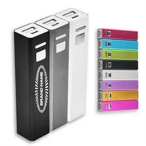 2600mAh Portable External Power Bank Battery Metal Charger