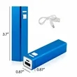 2600mAh Portable External Power Bank Battery Metal Charger | https://www.bestnamebadges.com