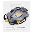 Multi-Compartment Gym Duffel Bag with Shoulder Strap Workout | https://www.bestnamebadges.com