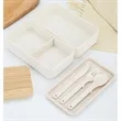 Bento Box Lunch Container Microwavable Food Storage Wood | https://www.bestnamebadges.com
