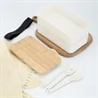 Bento Box Lunch Container Microwavable Food Storage Wood | https://www.bestnamebadges.com