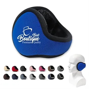 Unisex Fleece Earmuffs Ear Warmers Winter Outdoor Adjustable