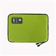 Custom Portable Reusable Travel Cable Organizer Bags Case | https://www.bestnamebadges.com