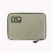 Custom Portable Reusable Travel Cable Organizer Bags Case | https://www.bestnamebadges.com