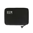 Custom Portable Reusable Travel Cable Organizer Bags Case | https://www.bestnamebadges.com