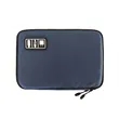 Custom Portable Reusable Travel Cable Organizer Bags Case | https://www.bestnamebadges.com